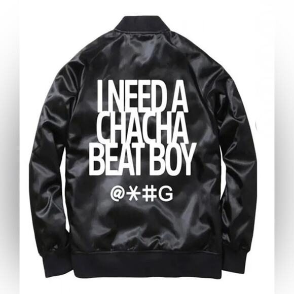 unknown Jackets & Blazers - Satin Cha Cha Beat Boy Jacket Size X-Large